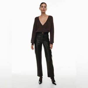 Aritzia Black Melinda Pant Size 10